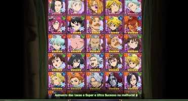 CONTA SEVEN DEADLY SINS: GRAND CROSS 7DS