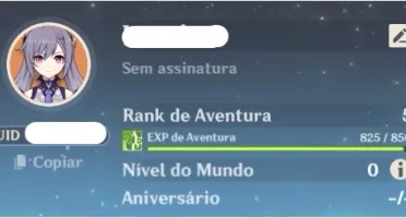 KEQING AR 5 + GARANTIDO