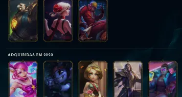 Conta antiga Season6 2016/level162/prata 1/mmr alto/mt skin