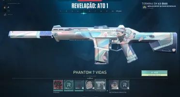 Conta valorant Lamina RGX (platina 1)