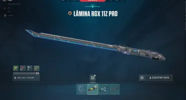 Conta valorant Lamina RGX (platina 1)