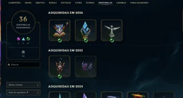 Conta LoL/Ahri Lenda Imortalizada