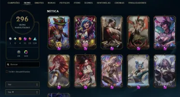 Conta LoL/Ahri Lenda Imortalizada