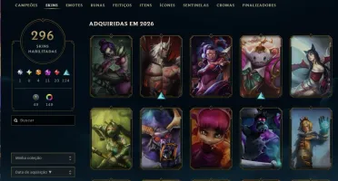 Conta LoL/Ahri Lenda Imortalizada