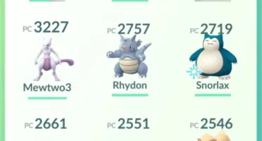 Conta Pokemon GO Top Rare