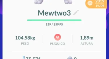 Conta Pokemon GO Top Rare