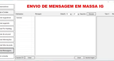Envio De Mensagem Em Massa Insta