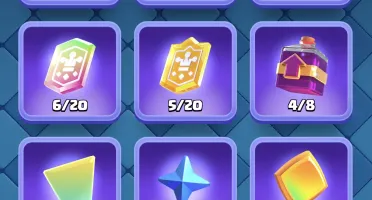 conta clash royale 14000 troféus, emote maior campeão 8 anos