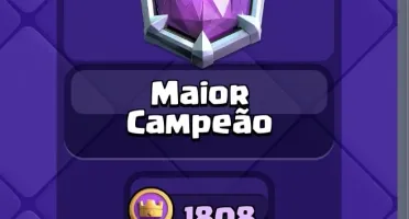 conta clash royale 14000 troféus, emote maior campeão 8 anos