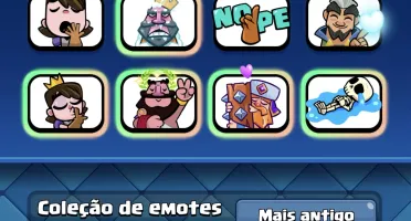 conta clash royale 14000 troféus, emote maior campeão 8 anos