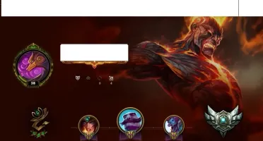 CONTA League of legends LOL com ANNIE HEXTEC, 110 champs e +
