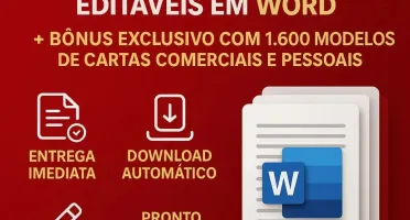 100 Modelos Contratos + 1.600 Cartas Comerciais E Pessoais