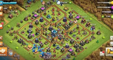 Clash of Clans cv13 cc9 muito forte