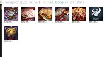 CONTA LV24 12 CHAMPS 1 SKINS