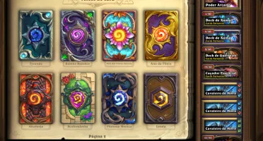 Conta Hearthstone (4k gold + 40 packs + Skins)