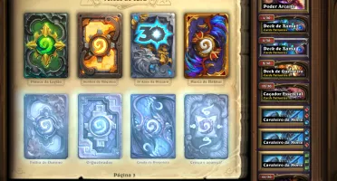Conta Hearthstone (4k gold + 40 packs + Skins)