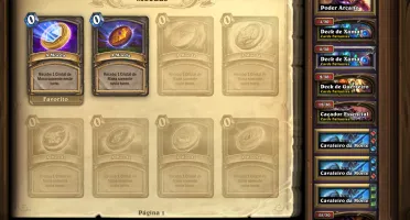 Conta Hearthstone (4k gold + 40 packs + Skins)