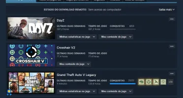Conta steam com Dead by Daylight / GTA V | FULL ACESSO