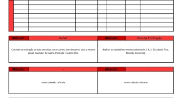 Planilha para personal trainer (automatizada)