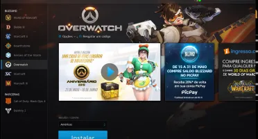 Conta Battle.Net com OverWatch e Destiny 2