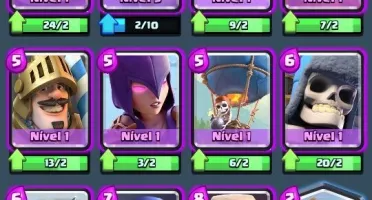 Conta Clash Royale--4 Lendarias--Xp9--arena 10