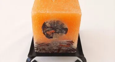 Castiçal Vela de Canela
