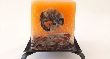 Castiçal Vela de Canela