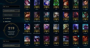 Conta Prata Vários Champse Skins