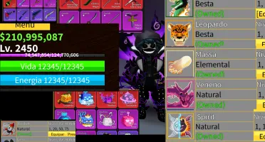 Conta Blox Fruits Full