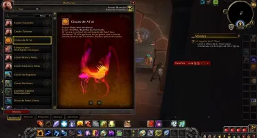 Conta World of Warcraft com invencivel e cinzas de alar.