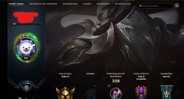 Conta de lol e valorant com mais de 1000 reais gastos