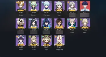 Conta Premium Genshin Impact Ar60 82 Personagens