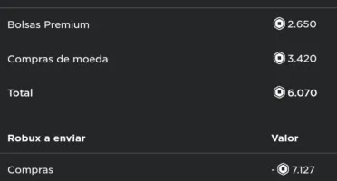 Conta roblox