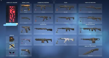 Conta Valorant Prata 2 com SKIN de VANDAL SAKURA