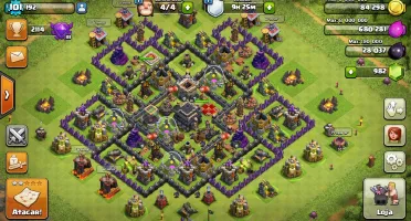 CONTA FULL CV 9 + GEMAS + TROCA DE NOME DE VILA