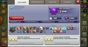 CONTA FULL CV 9 + GEMAS + TROCA DE NOME DE VILA