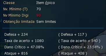Conta Midgame LADMO Servidor Omegamon