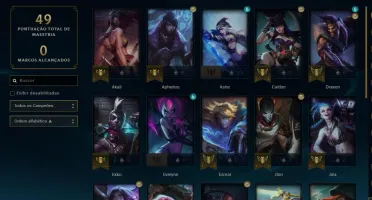 Conta lol diamante 4