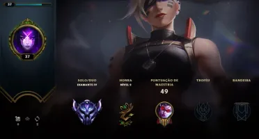 Conta lol diamante 4