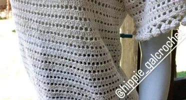 Blusa Anabela de Crochê
