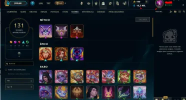 conta league of legends