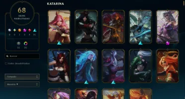 conta league of legends