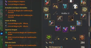 Conta LifeSKill / PVE