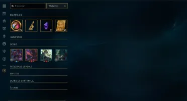 CONTA DE LOL UNRANKED, SKINS RECENTES, BARATA!!
