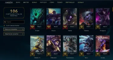 CONTA DE LOL UNRANKED, SKINS RECENTES, BARATA!!