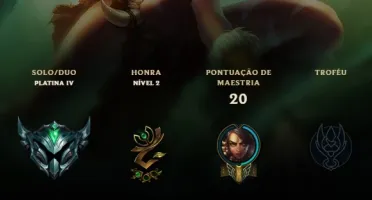 CONTA PLATINA 4 BARATINHO, WINRATE ALTISSIMO 25K ESSENCIA