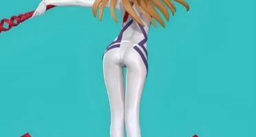 Asuka - Evangelion 3D - Arquivo .Stl Para Impressão 3D