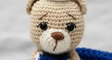 Naninha Ursinho Marinheiro Amigurumi