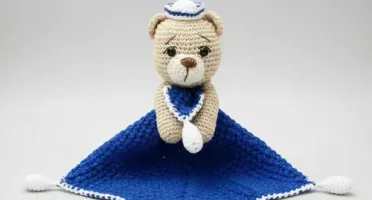 Naninha Ursinho Marinheiro Amigurumi