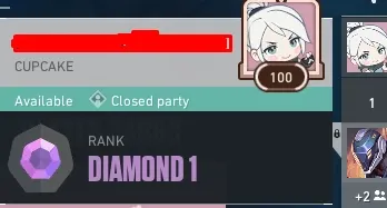 Conta Valorant com muitas skins + RANK DIAMANTE E MMR BOM